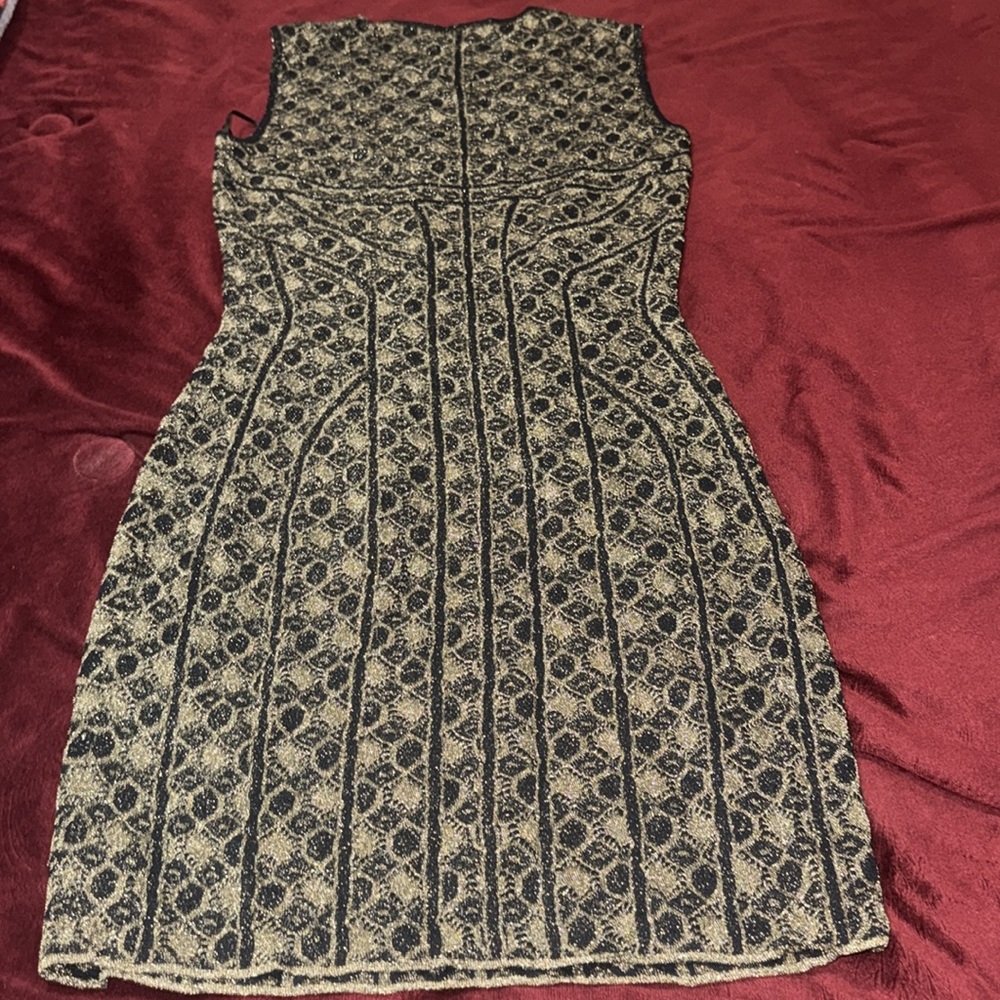 NWT Alexander McQueen Shimmery Sheath Dress - Picture 4 of 4